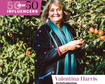 Platinum’s 50 over 50 Influencers — Valentina Harris, food writer and cook