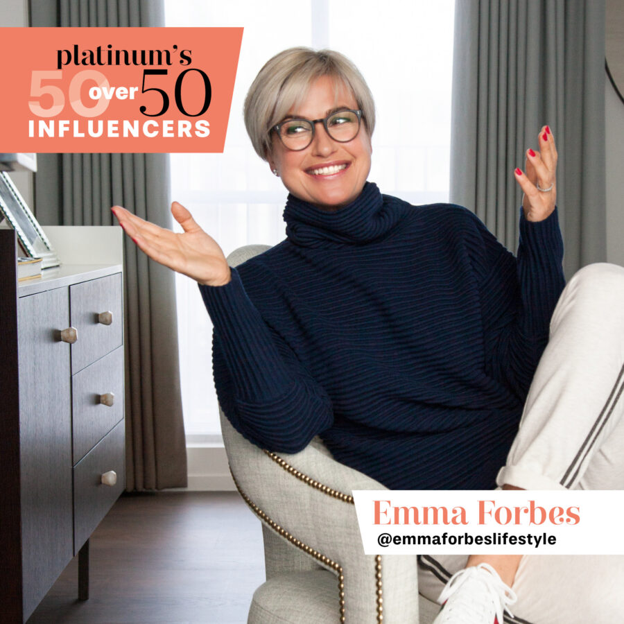 Platinum’s 50 over 50 Influencers — Emma Forbes
