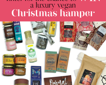 Enter for the chance to WIN a luxury vegan hamper worth £200