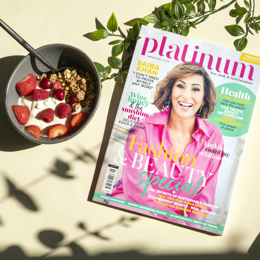 Take a look inside our new issue, featuring Saira Khan