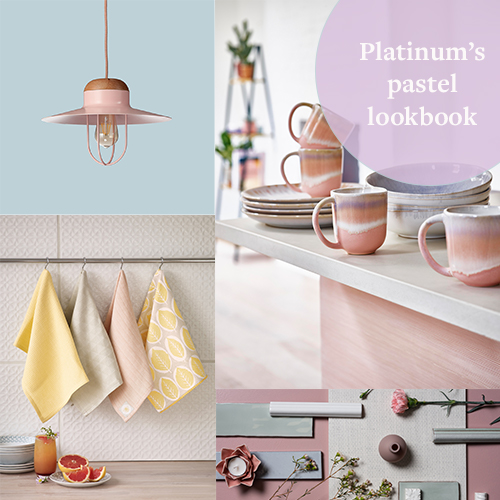 A splash of spring — brighten your kitchen with pastels
