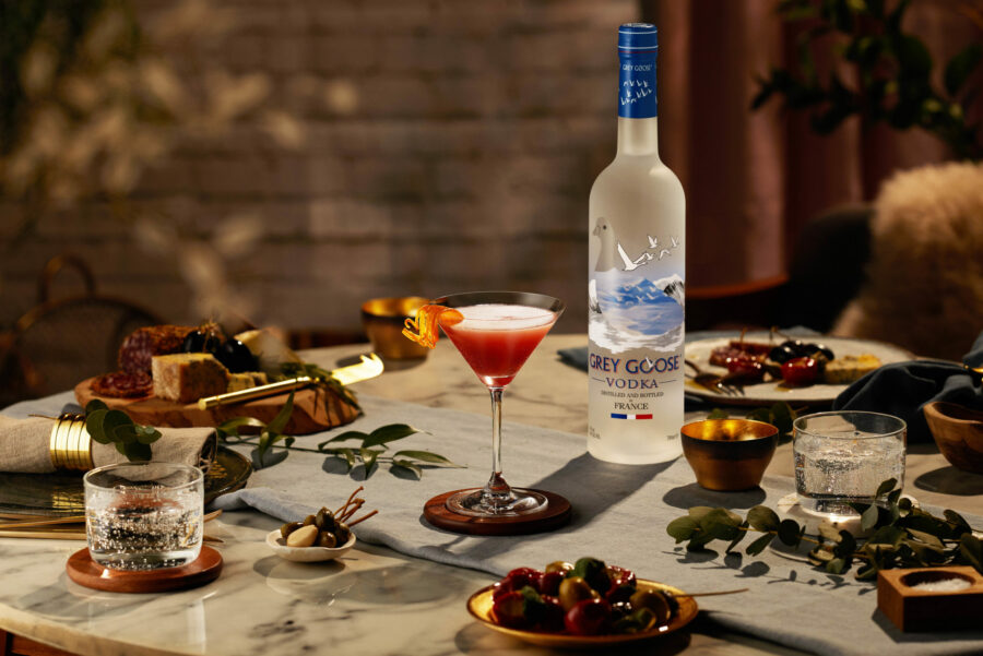 Christmas cocktails with Grey Goose vodka
