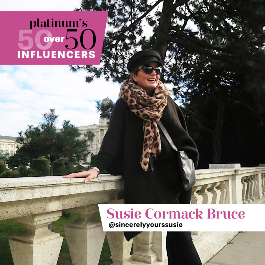 Platinum’s 50 over 50 Influencers — Susie Cormack Bruce