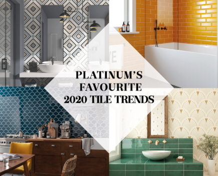 Pattern is back — our favourite 2020 tile trends