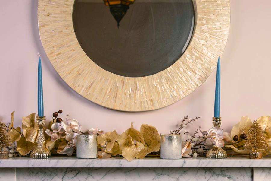 Mantlescaping: Five tips to style beautiful mantlepiece decor this Christmas