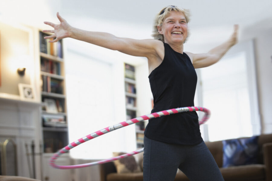 Hula hooping could be the key to better health