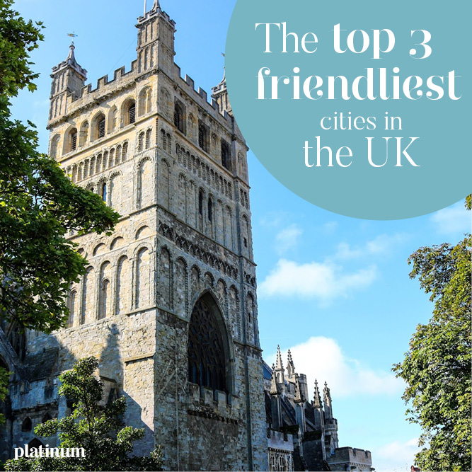 Top 3 friendliest cities in the UK to visit this summer